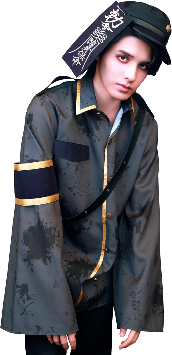 クリアストーン(Clearstone) ネオゾンビ コスプレ ハロウィン モダンキョンシー メンズ グレー キョンシー クリアストーン(Clearstone) ネオゾンビ コスプレ ハロウィン モダンキョンシー メンズ グレー