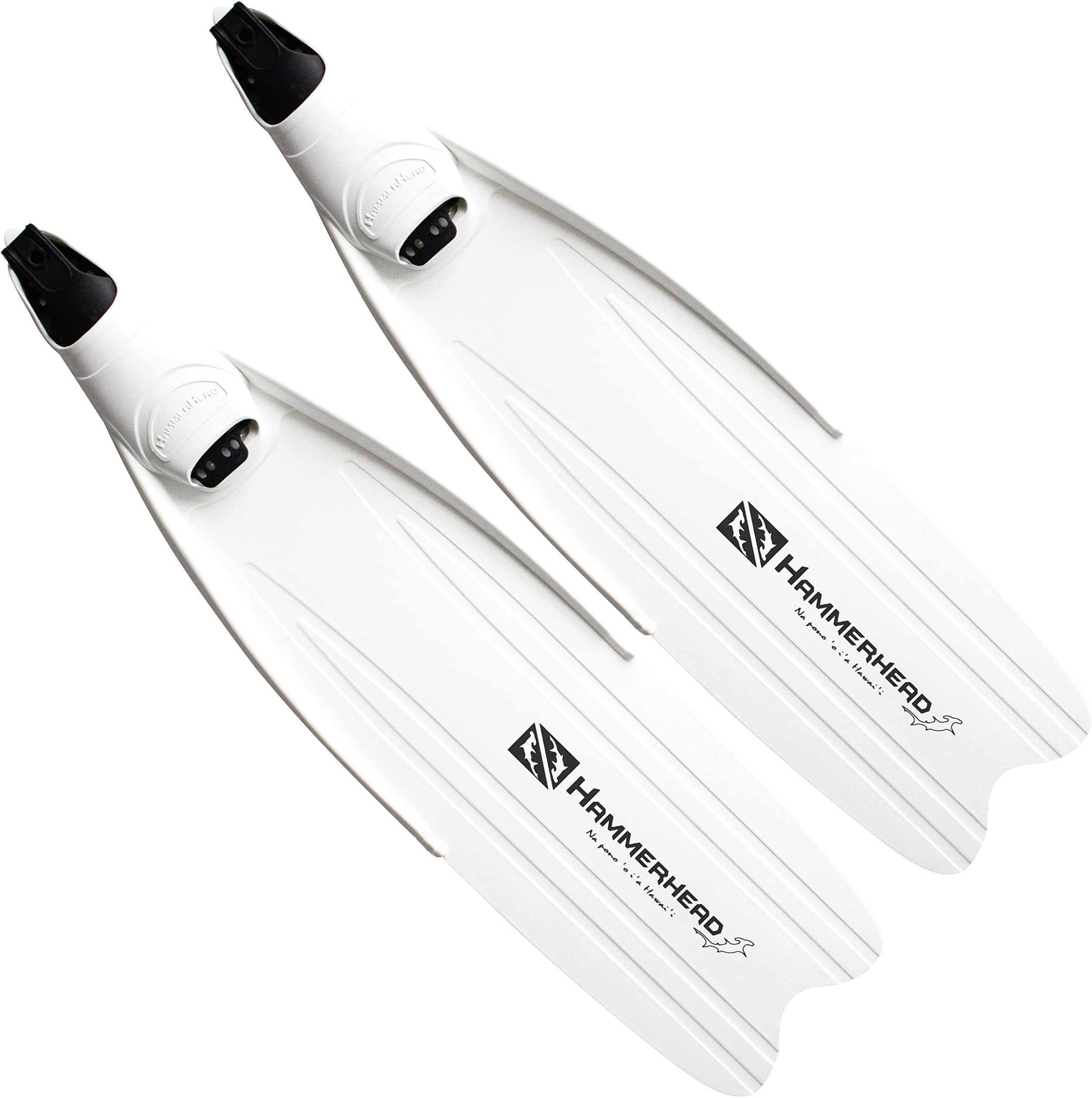 Kaudal Fins, Complete Pair, White/White