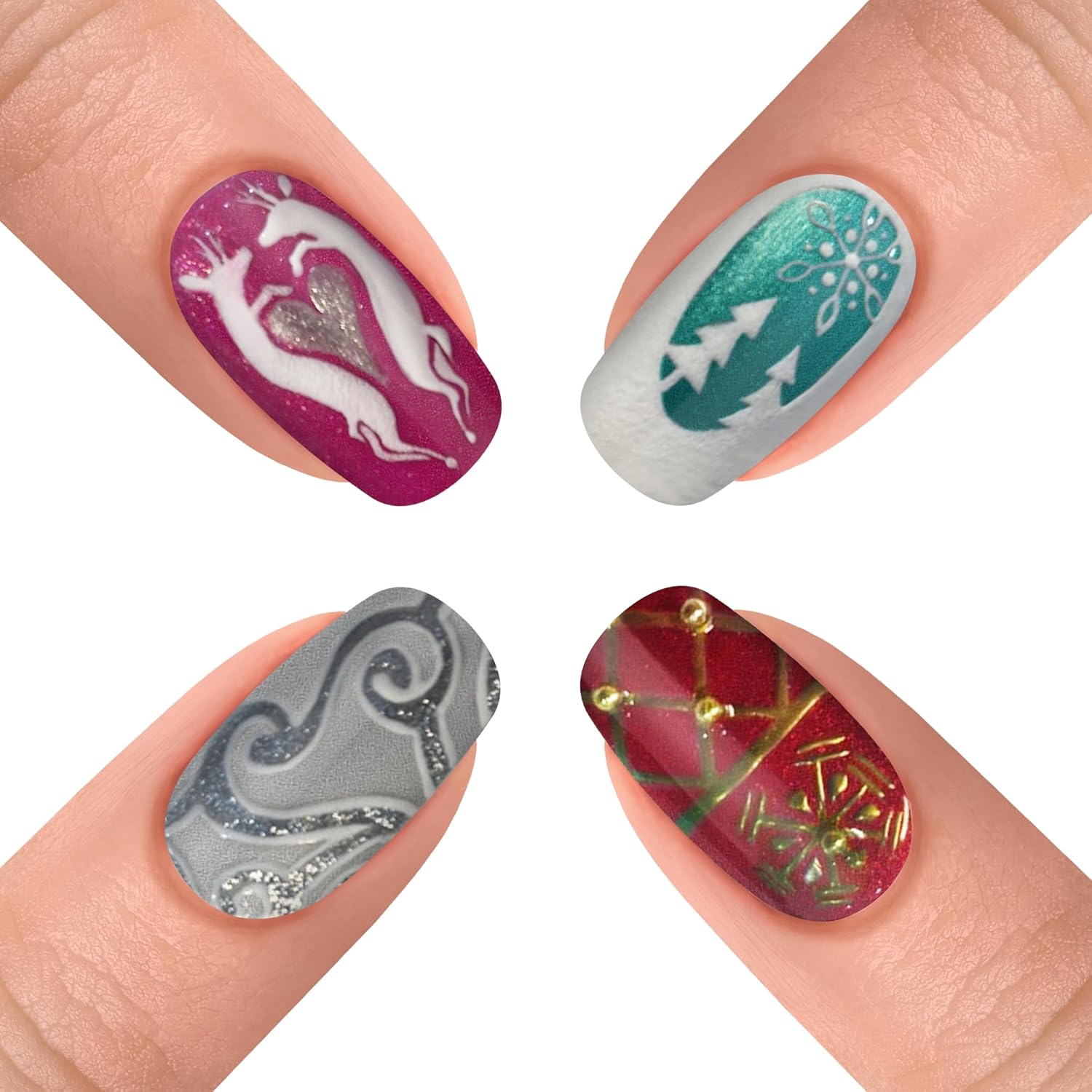 Gelish & Morgan Taylor Holiday Winter A Fuzzy Feeling Collection Duo - 15mL TPO-Free Gel & 15mL Lacquer. Long-Lasting, High-Shine, Easy Application, Chip-Resistant, Vibrant Color