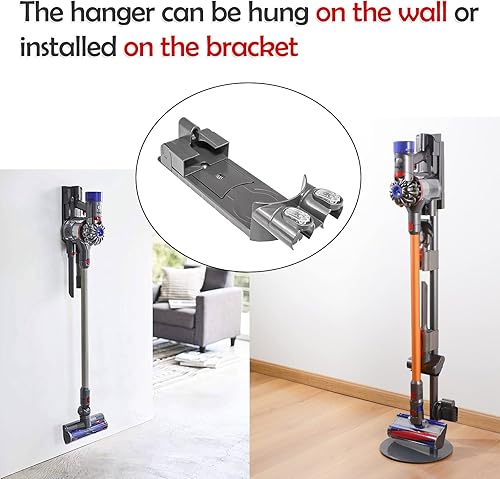 Miniatura 4 de ilovelife Kit de piezas de estación de acoplamiento de repuesto, soporte de montaje en pared compatible con Dyson V6 DC34 DC35 DC58 DC59 Series