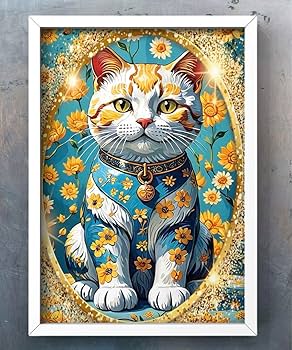 ひるねこ　風水開運絵画 Amazon.co.jp: 幸福を呼ぶ猫 幸せの 開運•風水ヒーリング 開運