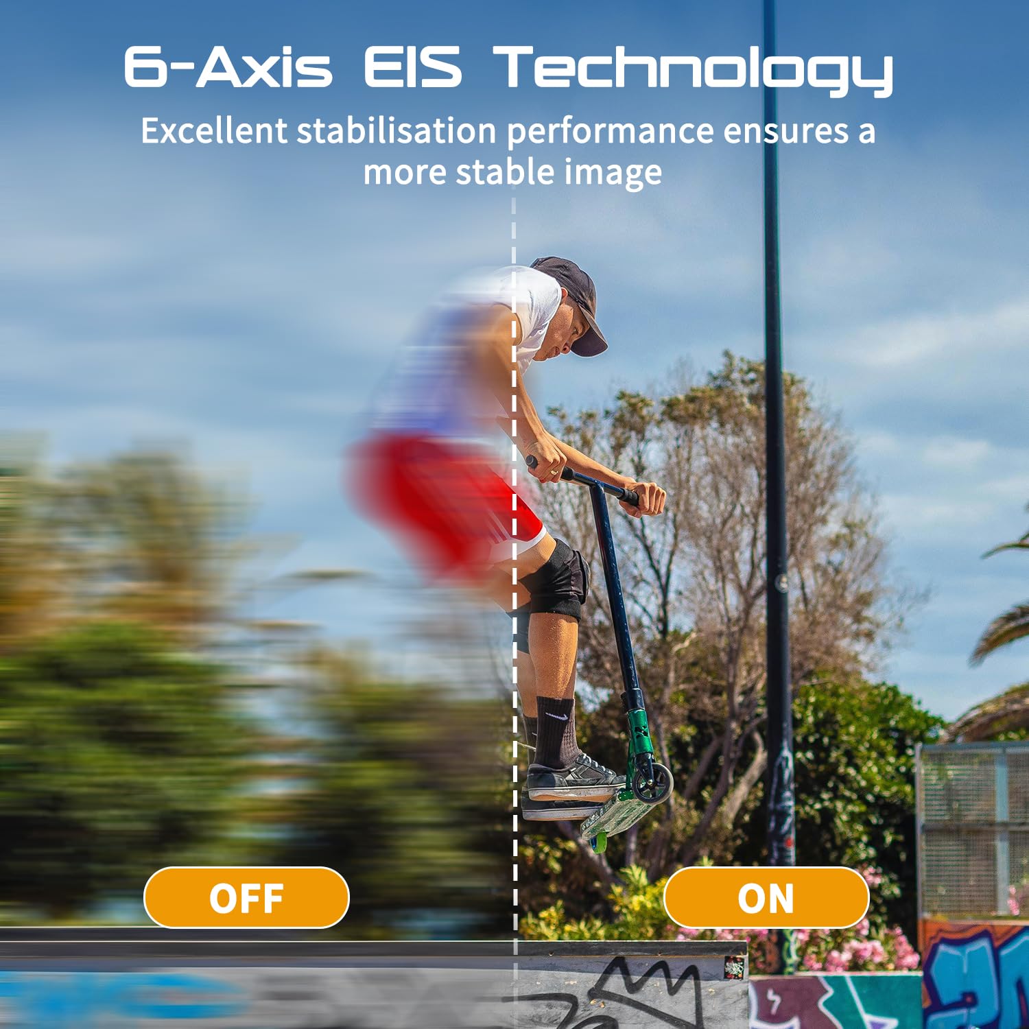 Apexcam M90 Action Cam 4K60FPS 64MP WLAN EIS Bildstabilisierung Sportkamera 40m Wasserdicht 8X Zoom 2.4G Fernbedienung 2x1350mAh Akkus