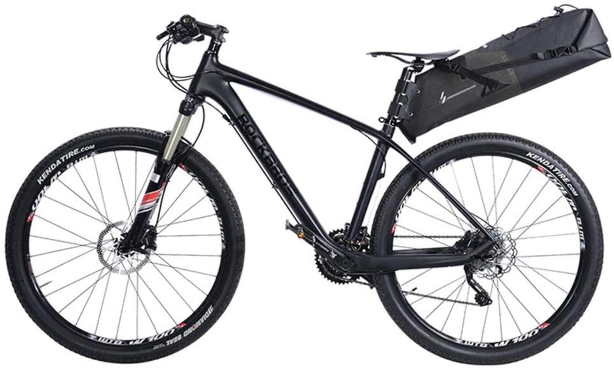 GCX- Bike frame borsa all'aperto moda a rilascio rapido impermeabile borsa per bici da trasporto bagagli pacchetti rack panniers con coperchio antipioggia adatta la maggior parte dei tipi di biciclett