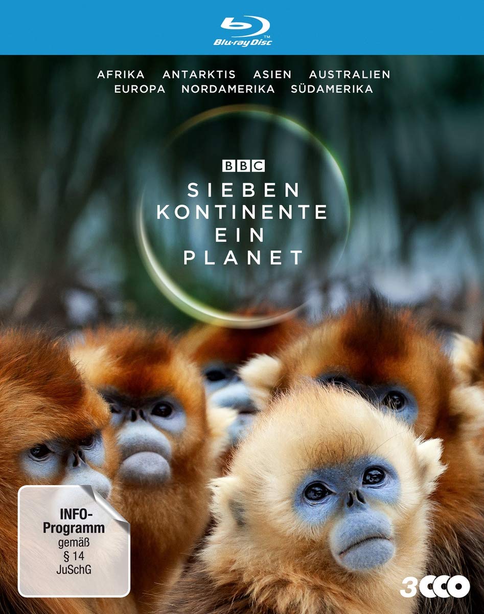 Sieben Kontinente - Ein Planet en Blu-ray con calidad cinematográfica