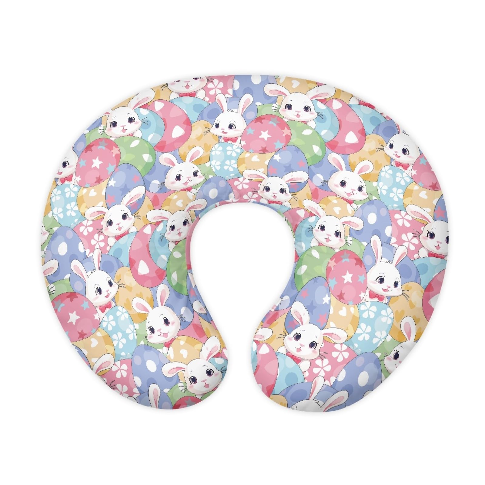 GOSTONG Nursing Pillow Covers with Hidden Zipper Galaxy Space Stars Design Comfortable Nursing Pillow Cover for Breastfeeding Pillow Slipcover for Baby Girls Boys