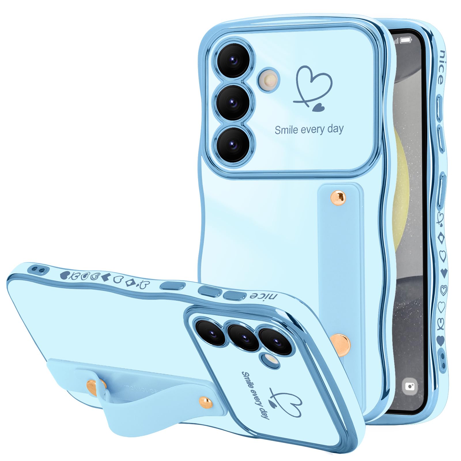 LLZ.COQUE Handyhülle für iPhone 17 Pro Max, Mädchen Curly We