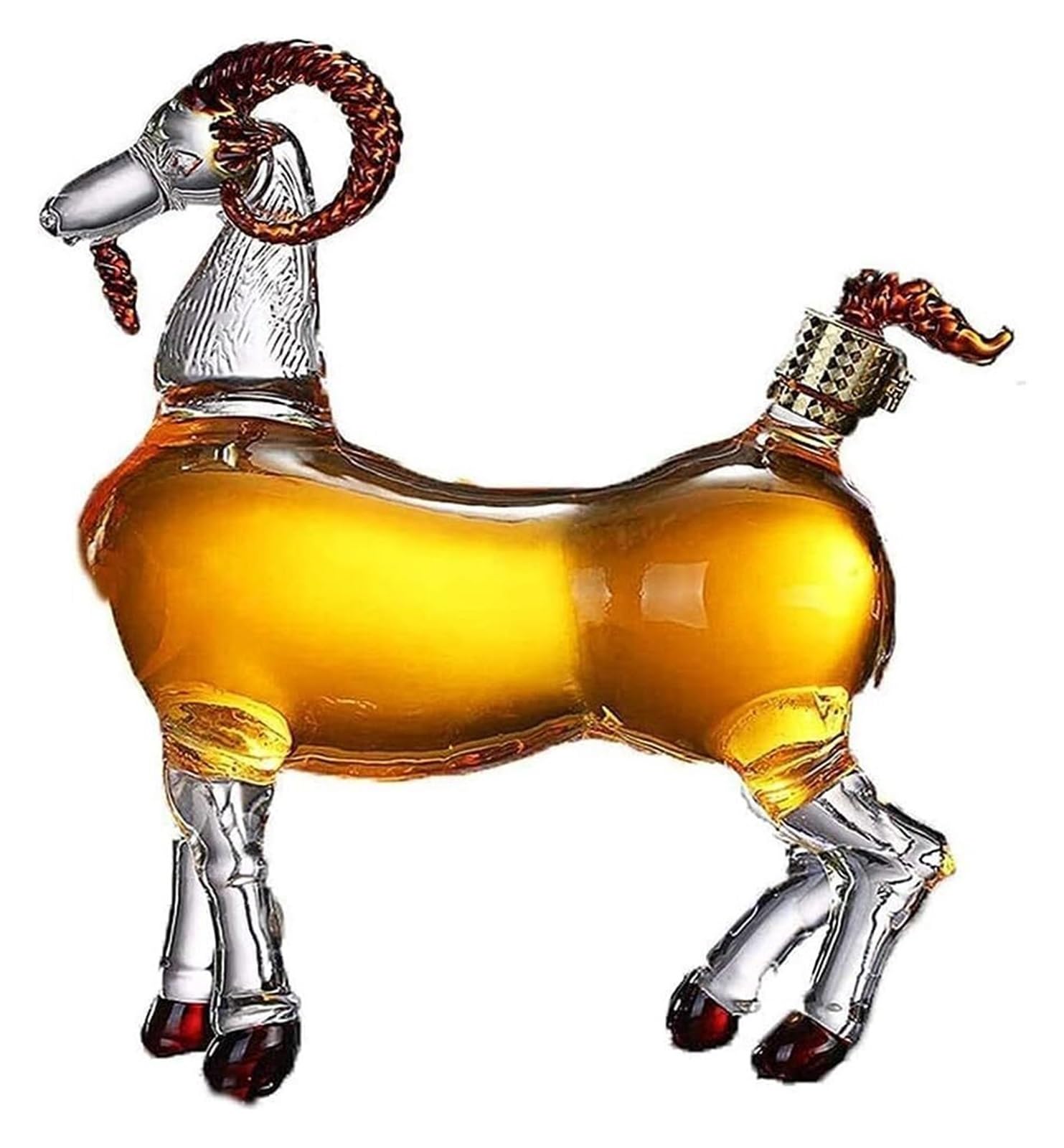 garrafa vino tinto decantador Decantador Decantador - Jarra con forma de oveja con tapón hermético