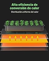 Vista 3 de BN-LINK Tapete Térmico Duradero para Plántulas para Inicio de Semillas 10" x 20.75", Tapete de Calentamiento Impermeable Almohadilla