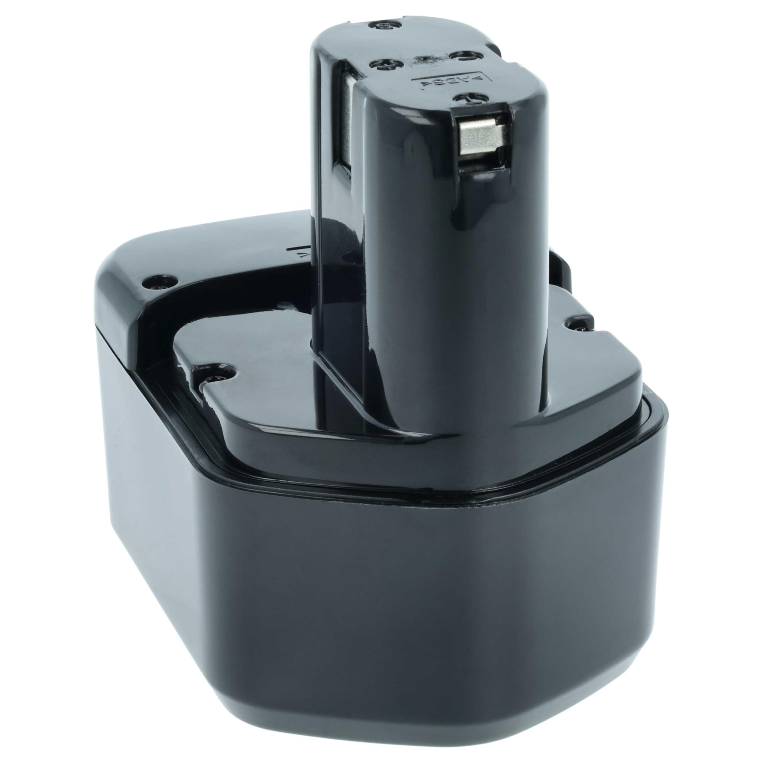 vhbw 2x batteria compatibile con Hitachi DS 12DVF3, DS12DVF2, DS 12DVF2, DS 12DVF, DW18D, DW 18D, DS12DVF3 utensile (2100 mAh, NiMH, 12 V)
