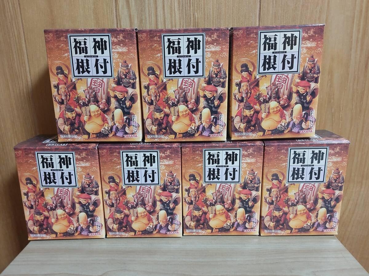 タカラ七福神フィギュアセット海洋堂[福神根付]。 Amazon | タカラ 福神根付 七福神 天然色根付 7種セット 海洋堂