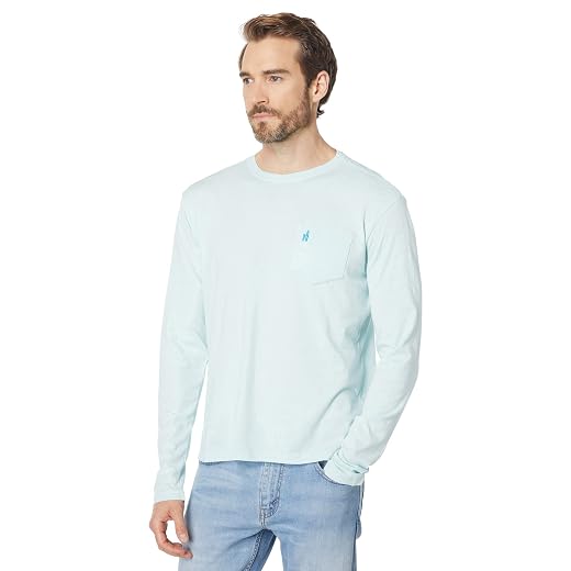 johnnie-O Brennan Long Sleeve T-Shirt Steel/XL