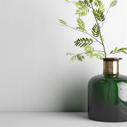 Miniatura 4 de Mobili Fiver, Riccardo Mesita de noche flotante, Ashwood White, Made in Italy