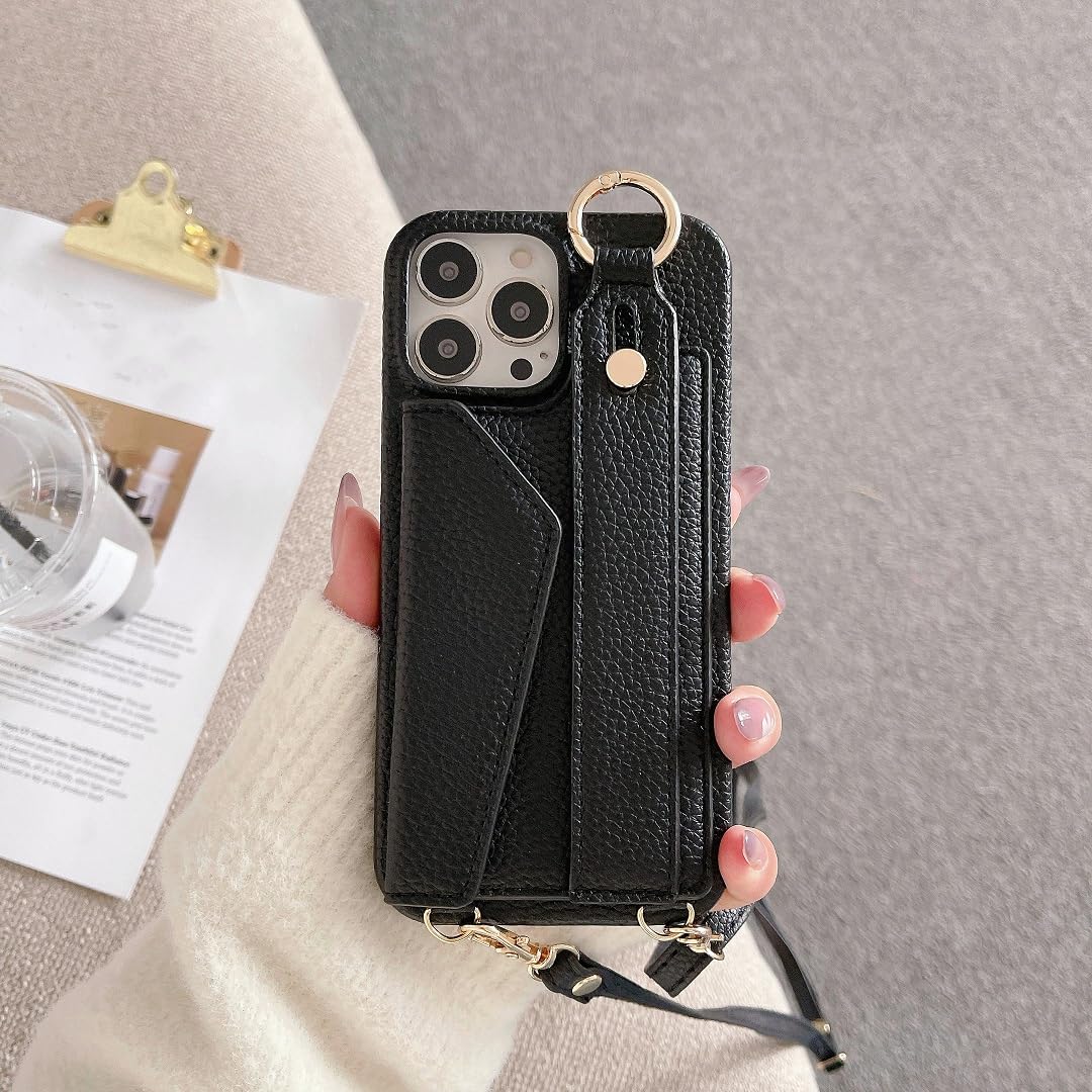 Amazon.co.jp: RNOZX For iPhone 11 Pro用 高級クロスボディレザー
