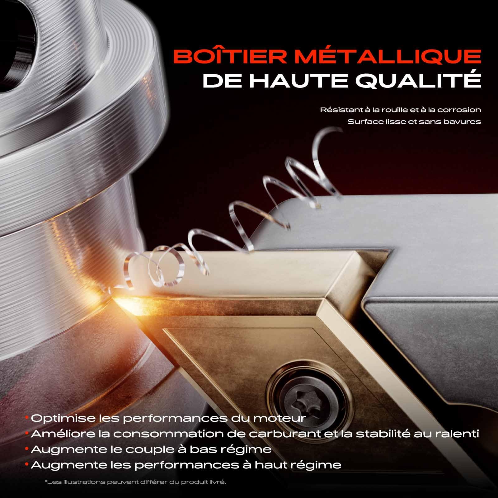 Frankberg Soupape de régulation côté admission côté admission 9649309780 | Compatible avec: 307 CC 3B, C4 I LC, 307 Pause 3E, C8 EA EB, 407 SW 6D 6E, C3 I FC FN, 407 6D, 307 3A/C, 207 WA WC