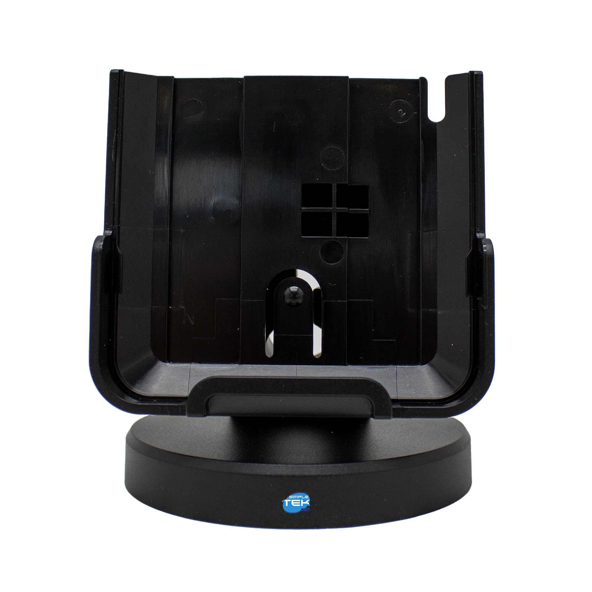 SIMPLETEK – Supporto per lettori smartcard compatibile con ACR1222L-D1 | Ufficio, Stand, Regolabile, Supporto, Fissaggio Sicuro, Design, Verticale, Stabile, Sicuro, Base per lettore, Inclinabile