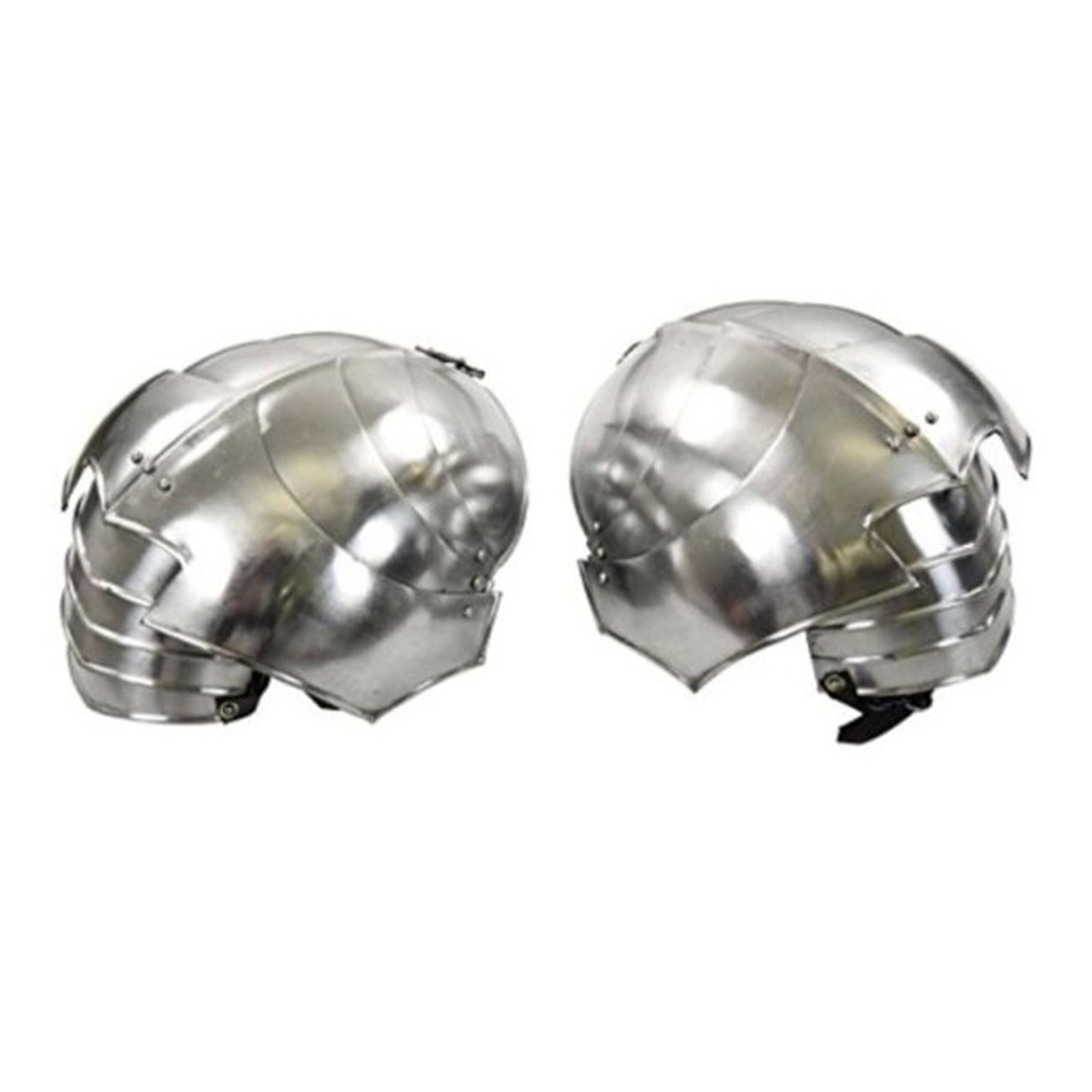 THOR INSTRUMENTS(with device) Avenger Pauldrons - 18 Gauge Steel Metallic One Size