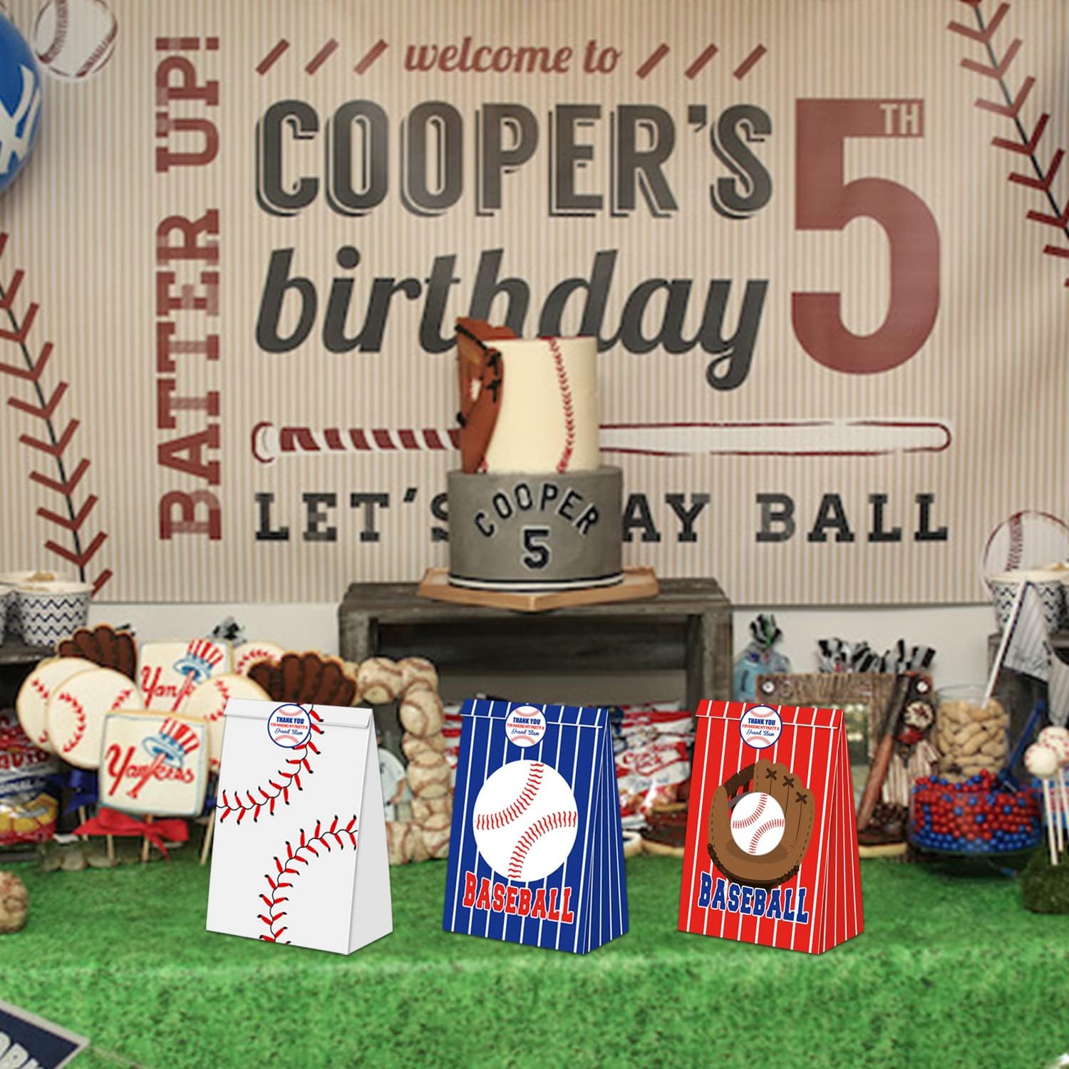 Erweicet Baseball Party Favors Set 72 PCS Baseball Slap Straws Silicone Bracelets Tattoo Stickers Mini Bouncy Balls Toy for Goodie Bag Fillers Baseball Themed Birthday Party Supplies - Image 7