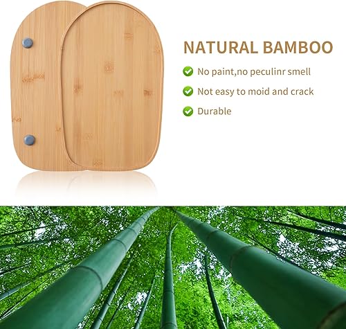 Miniatura 2 de Bamboo Sliding Mat for Kitchenaid Mixer, Compatible with Kitchenaid 3.5 QT Artisan Series Tilt-Head mixer,Mixer Mover Slider Mat Pad,Kitchen