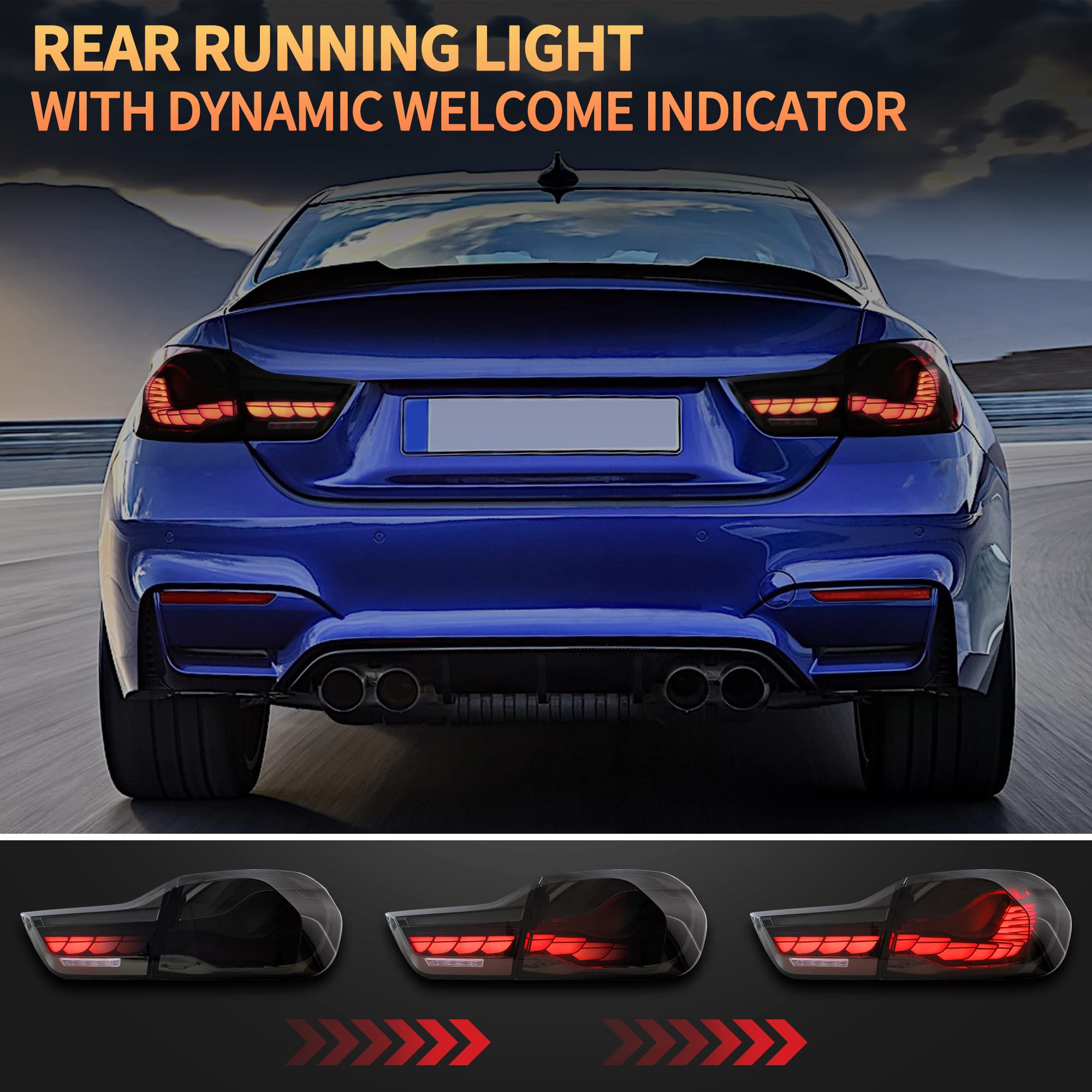 KIT COMPLET LOOK PACK M4 POUR BMW SÉRIE 4 F32 F33 COUPÉ - CABRIOLET  14-19  PARE CHOC AVANT Arriere Bas De Caisse