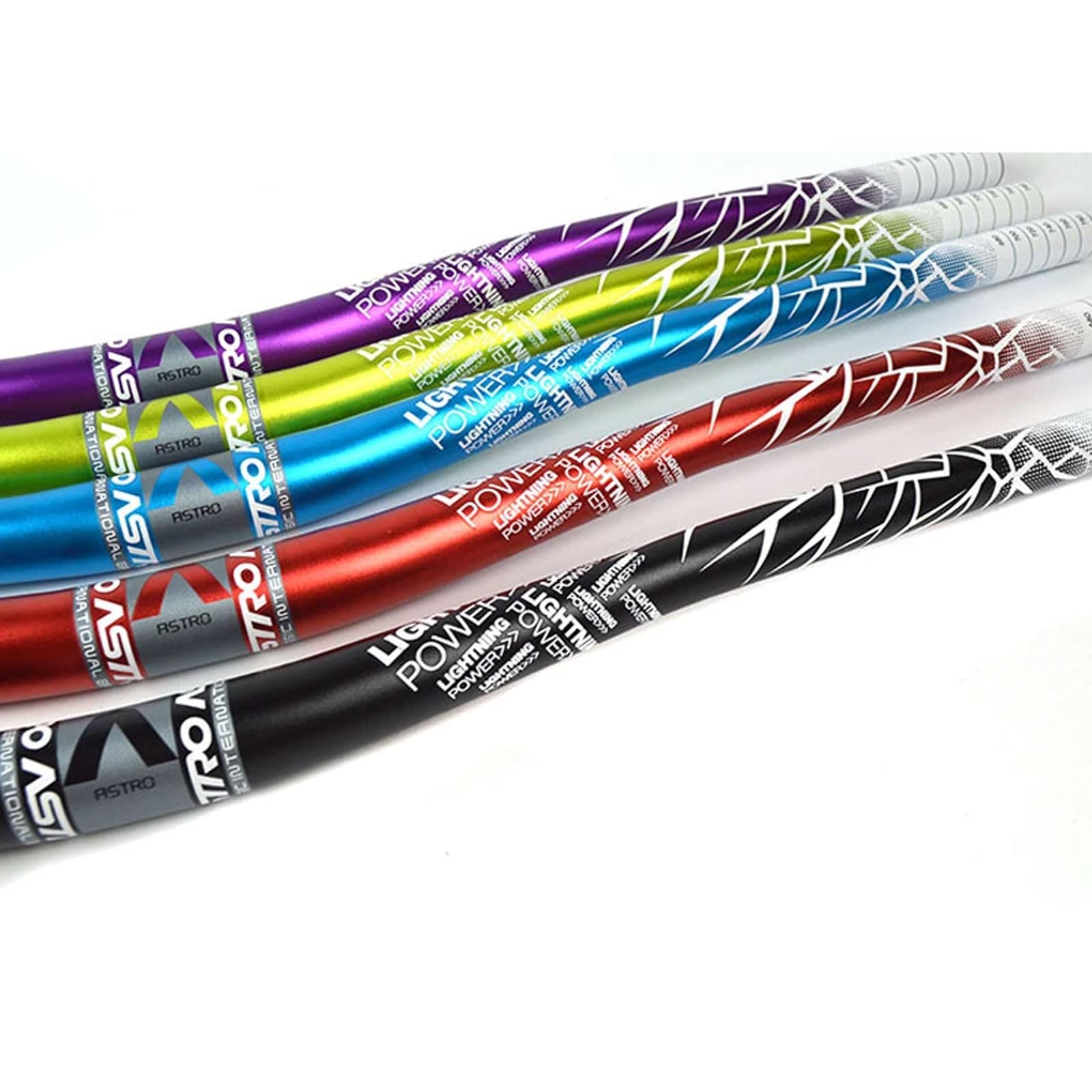 YLME Manubrio della Bicicletta, Manubrio A Forma di Rondine per Bicicletta MTB, Maniglia per Bici Ultraleggera da 31,8 * 680 Mm/720/780 Mm, per Ciclismo su Strada di Montagna BMX