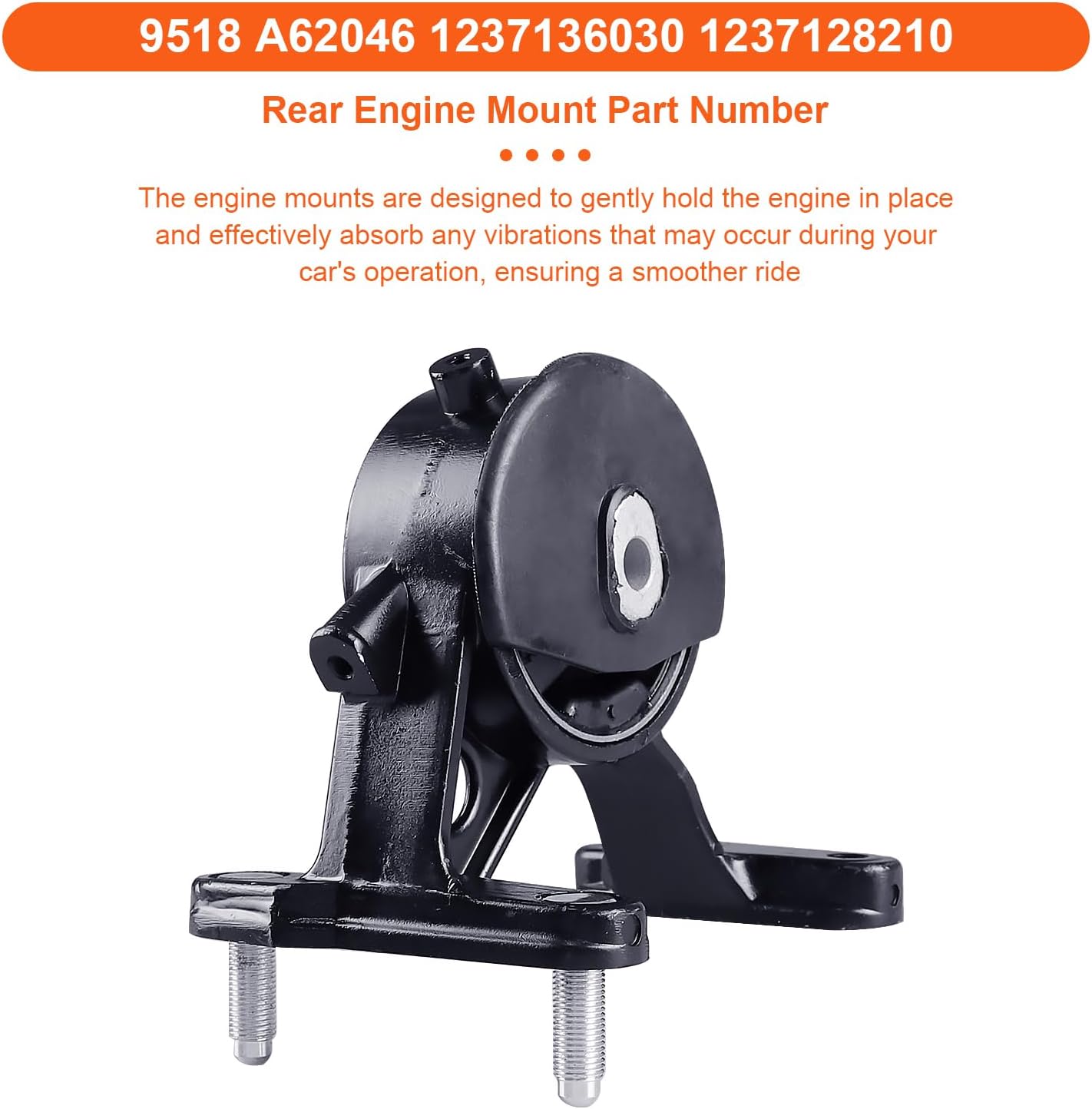 Vehicle Fitment:Engine Motor Mount Compatible with Toyota Rav4 2009 2010 2011 2012 L4 2.5L, Replacement for A62038，A72006，A62046，A62064, Set of 4