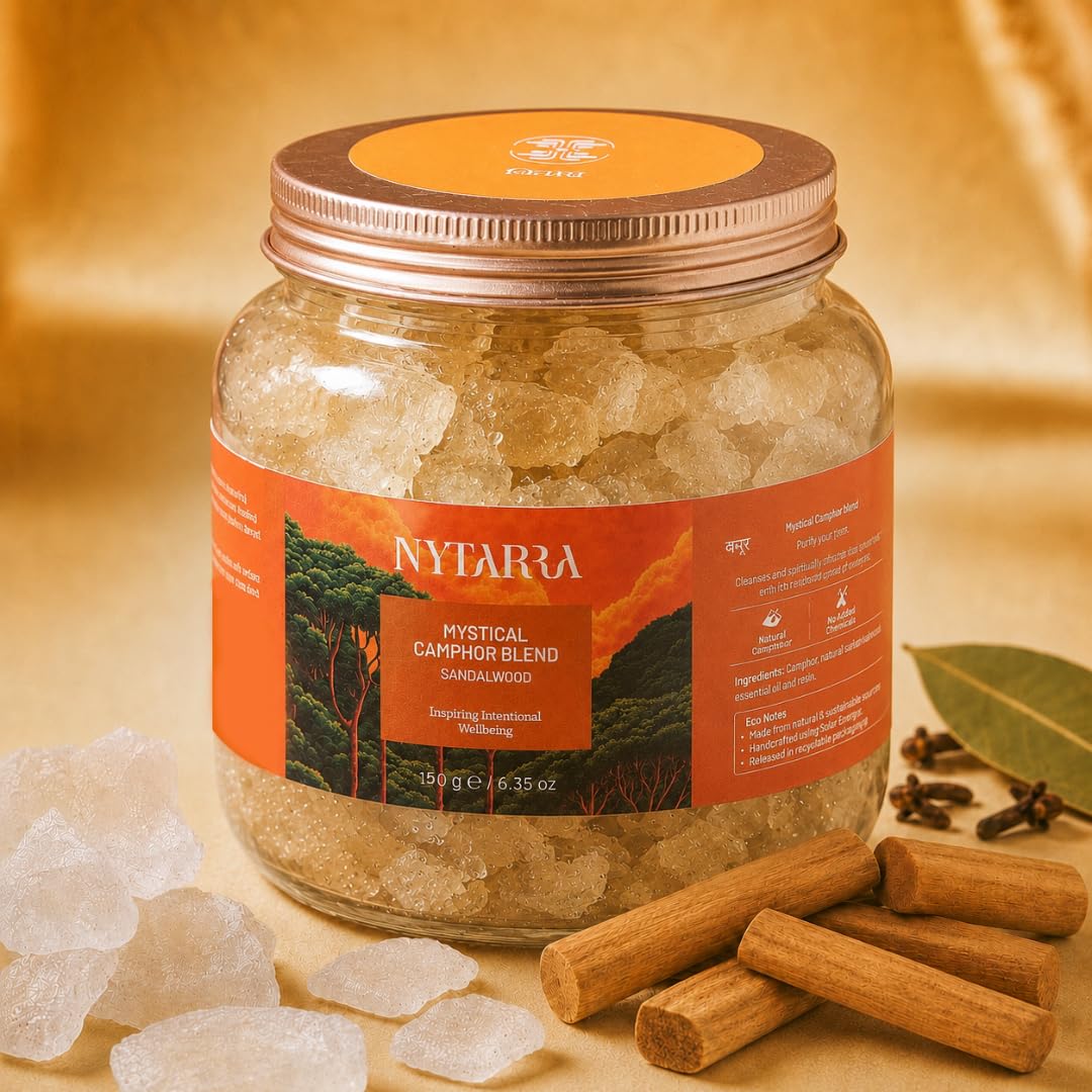 Nytarra Rose Camphor Blend - Diffuser & Puja Rituals -14 Nytarra Rose Camphor Blend - Diffuser & Puja Rituals -14