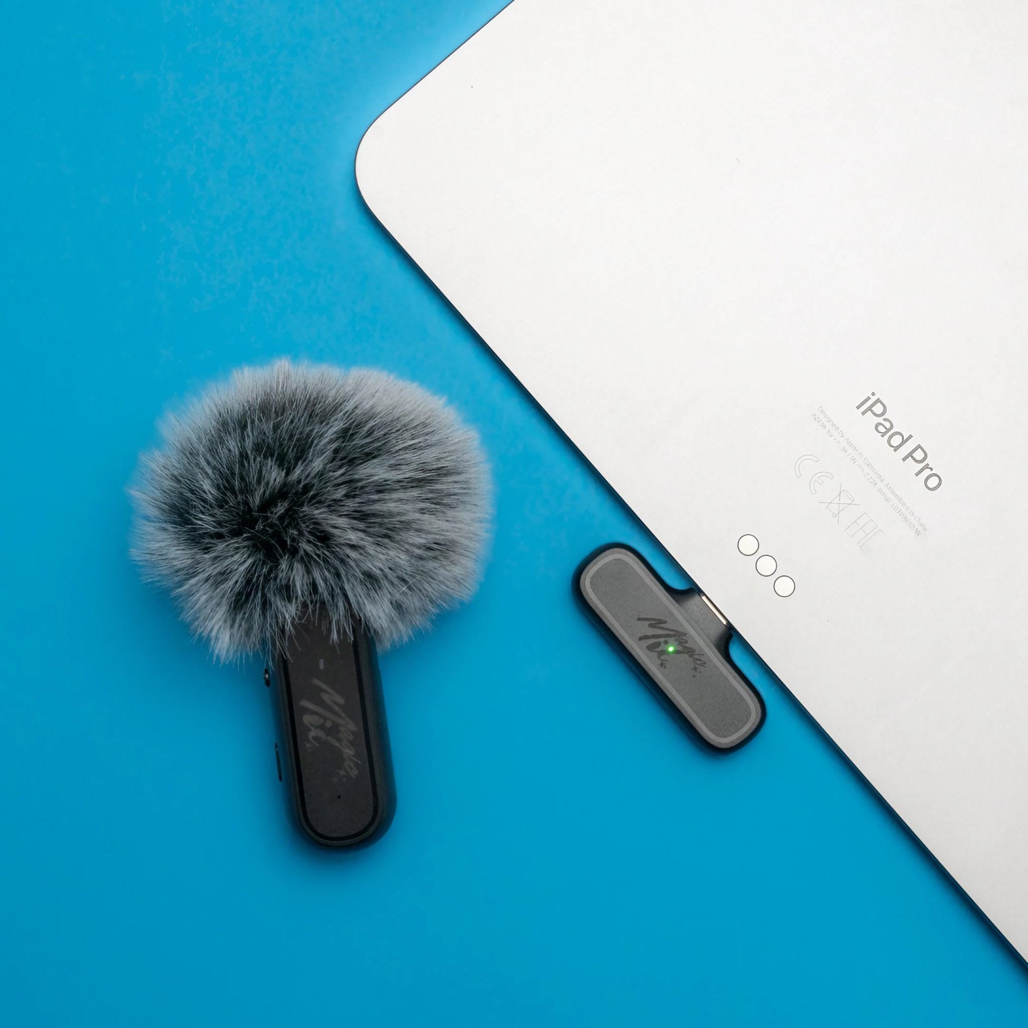 MagicMic™ 2. Generation Wireless Mikrofon Einsteiger-Set (1 Sender + 1 Empfänger) Plug & Play Inkl. Ladebox & Geräuschunterdrückung Einfaches Ansteckmikrofon für Handy, TikTok & Vlogs