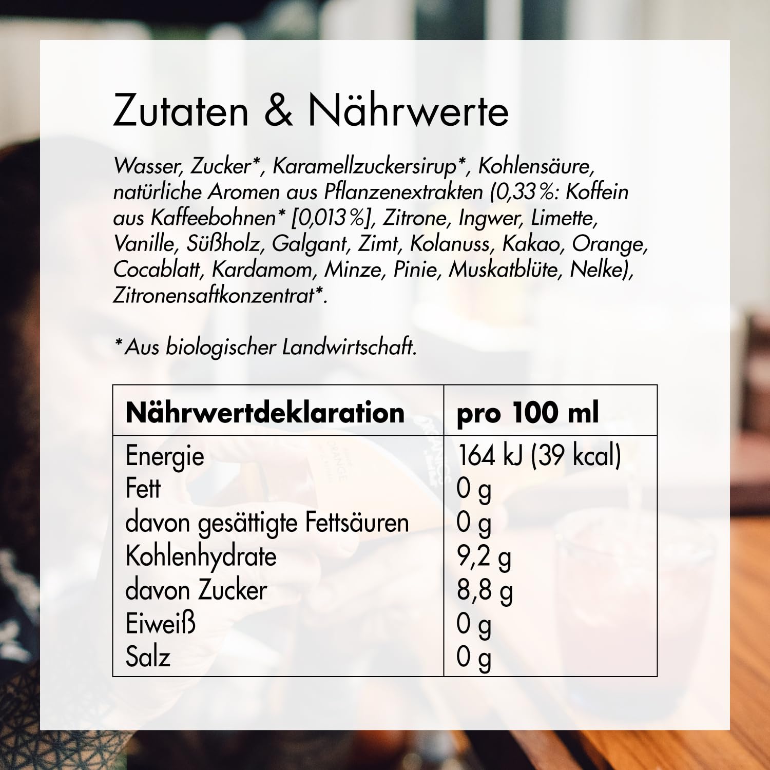 Organics Simply Cola by Red Bull 330ml - 24er Palette Dosen - koffeinhaltiges Bio-Getränk 100% natürliche Zutaten, EINWEG (24 x 330 ml)