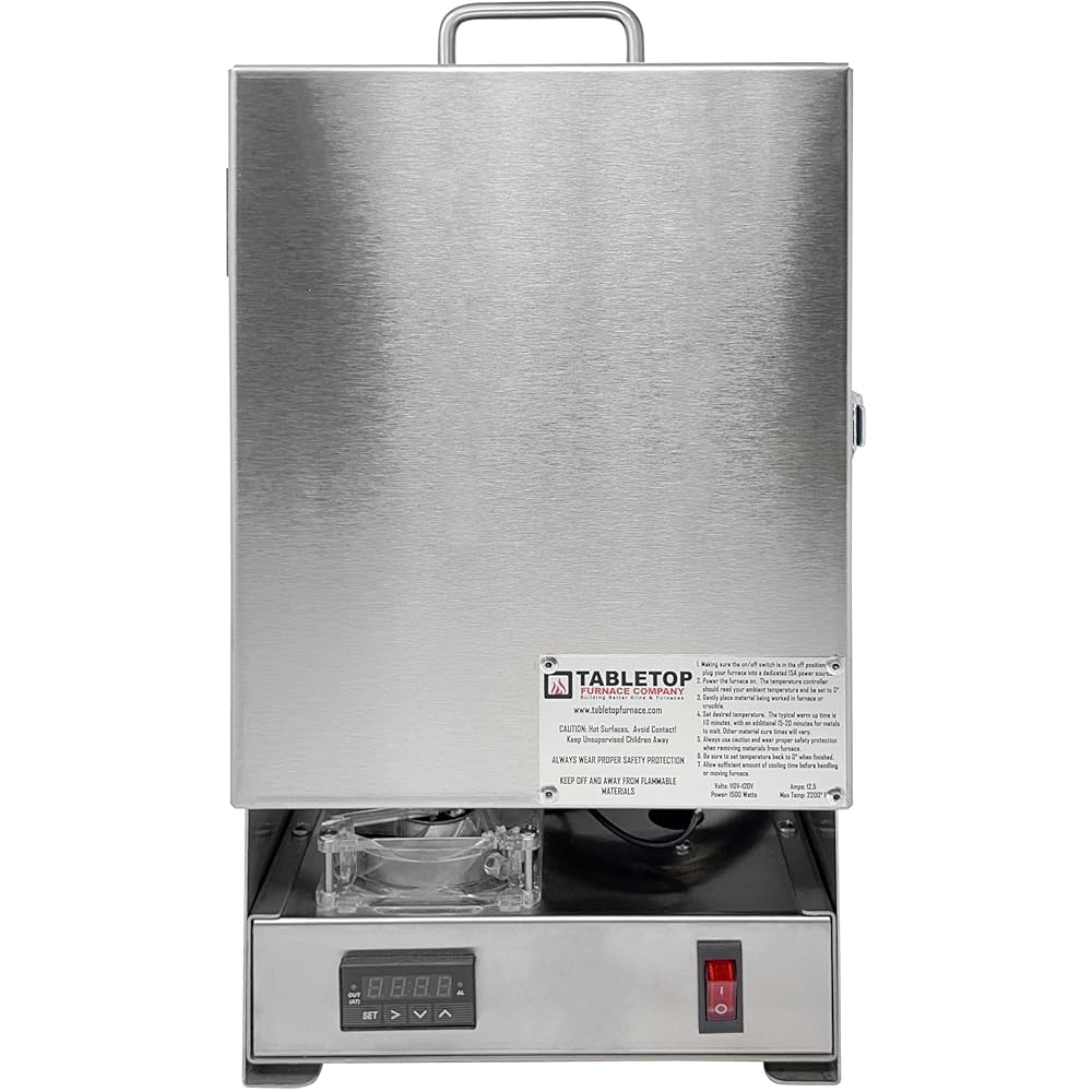 67/mo Finance Tabletop XL HiTemp 2200 Degree Electric Burnout Oven