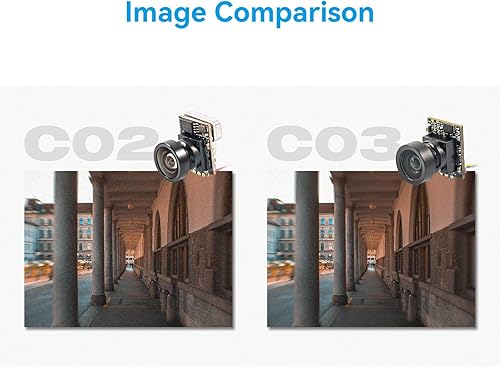Miniatura 3 de BETAFPV C03 FPV Micro Camera 1/3'' CMOS Sensor 1200TVL with Global WDR 2.1mm Lens 160° FOV NTSC 4:3 for Indoor Micro Whoop Drone Quadcopter Like