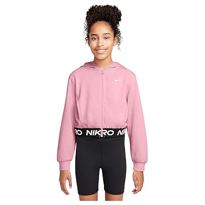 Nike Kids Pro Fleece Dri FIT Full Zip Hoodie (Big Kid) Girl