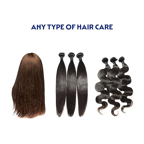 Miniatura 4 de Red by Kiss Spray de peluca, brillo extra y control de desenredado para Remy, cabello humano, cabello sintético, protección UV y calor, equilibrio