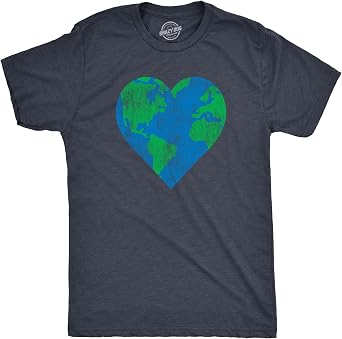 Earth Day Green Environmental Graphic Recycling Mens T Shirts | Funny T Shirts, Graphic Apparel for Men, Cool Environmental Short Sleeve, Vintage, Soft Cotton Blend, Novelty Tees for Guys