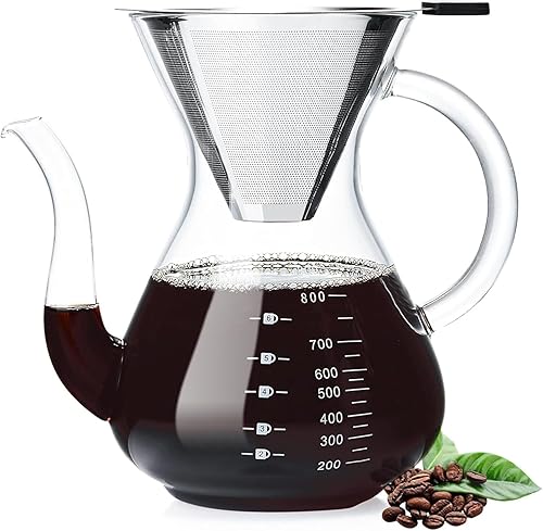 Unbreakable - Pour Over Coffee Maker with Double Stainless Filter 34 Unbreakable - Pour Over Coffee Maker with Double Stainless Filter 34