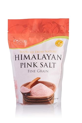 Vista 15 de Focus Nutrition Sal rosa del Himalaya, bolsa de grano grueso de 2 libras