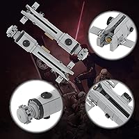 Vista 3 de MOC Space Wars Ahsoka - Juego de construcción de mango de sable de luz de Ahsoka, kits de construcción creativos para niños (265 piezas)