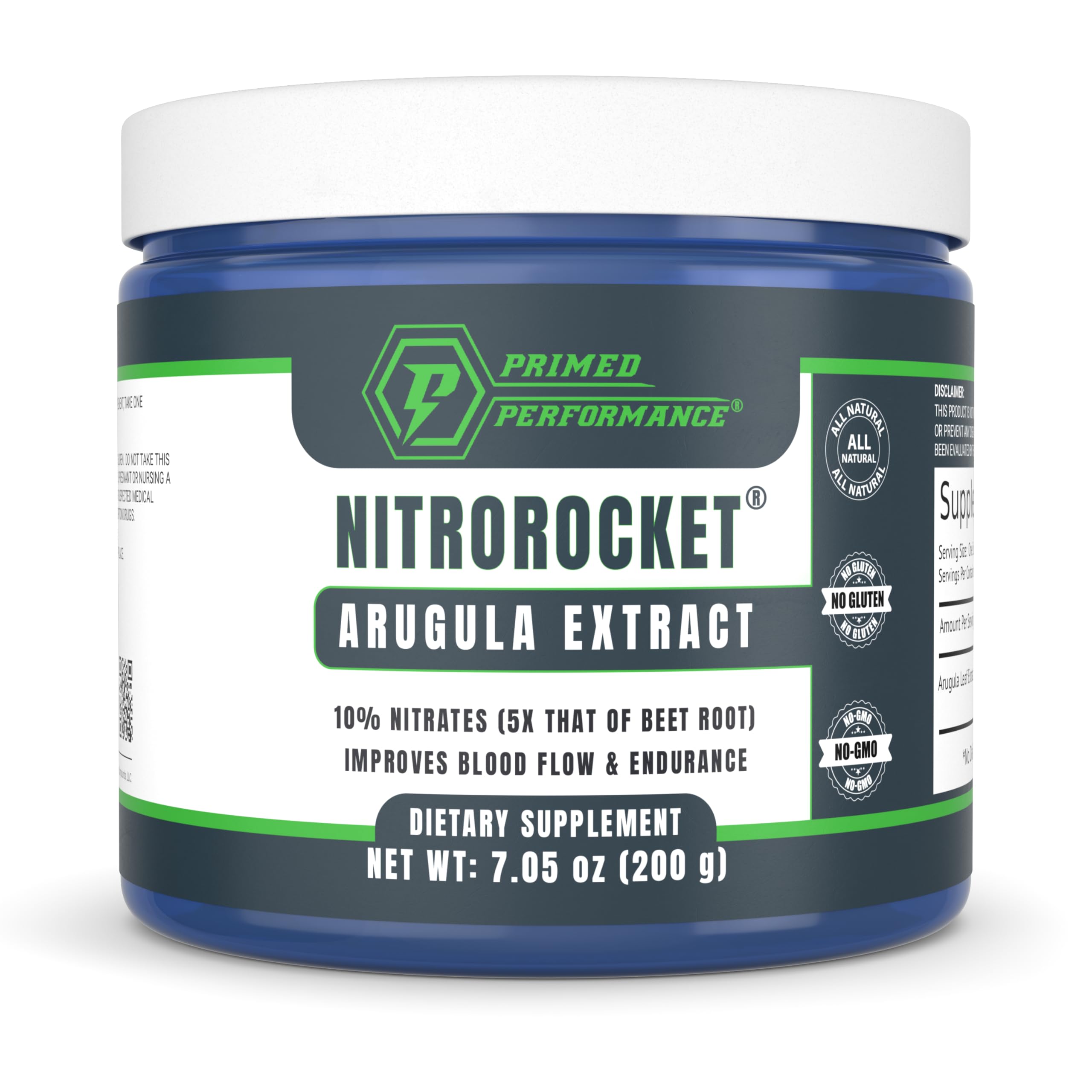 Amazon.com: Primed Performance NitroRocket Nitric Oxide Supplement