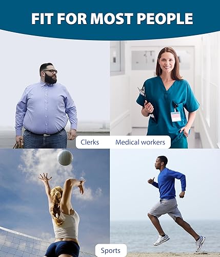 Miniatura 6 de Plantillas de zapatos con soporte de arco para fascitis plantar de fibra de carbono para mujeres y hombres de pie todo el día, inserciones