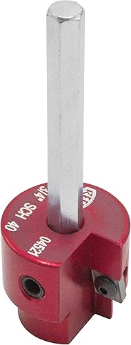 Reed Herramienta PPR75 Clean Ream Extreme con eje hexagonal de 1/4 pulgadas, cabeza de aluminio de 3/4 pulgadas