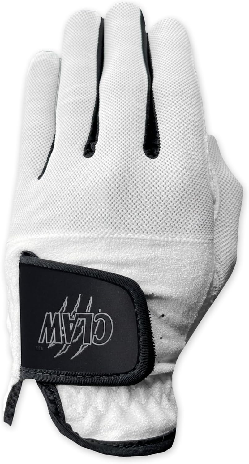 CaddyDaddy Claw PRO and Claw MAX Golf Gloves for Men | 100% Synthetic | Flex-Mesh Design for Cool Ventilation | Lasts Way Longer Than Leather | Silicone-Web Coating for Maximum Grip | Machine Washable