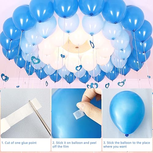 Miniatura 4 de 400 puntos de pegamento transparentes extraíbles de doble cara, puntos de pegamento para fiesta de globos, puntos adhesivos para manualidades
