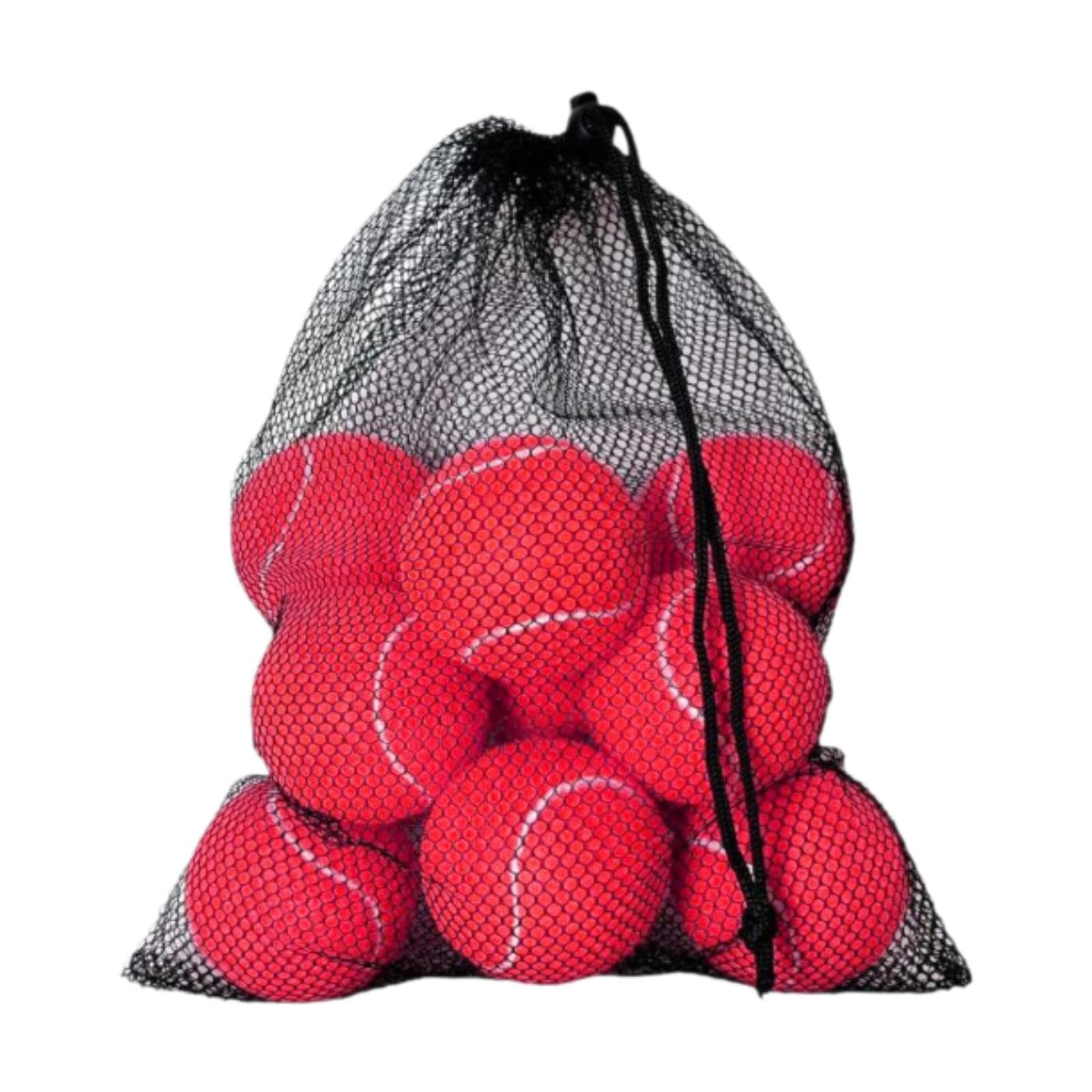 Gralara 12 Stück Tennisbälle Übungsbälle Trainingsbälle Gummibälle mit Filz Elastisch für Erwachsene Kinder für Training Tennisspielen Sportübungen Freizeitsp