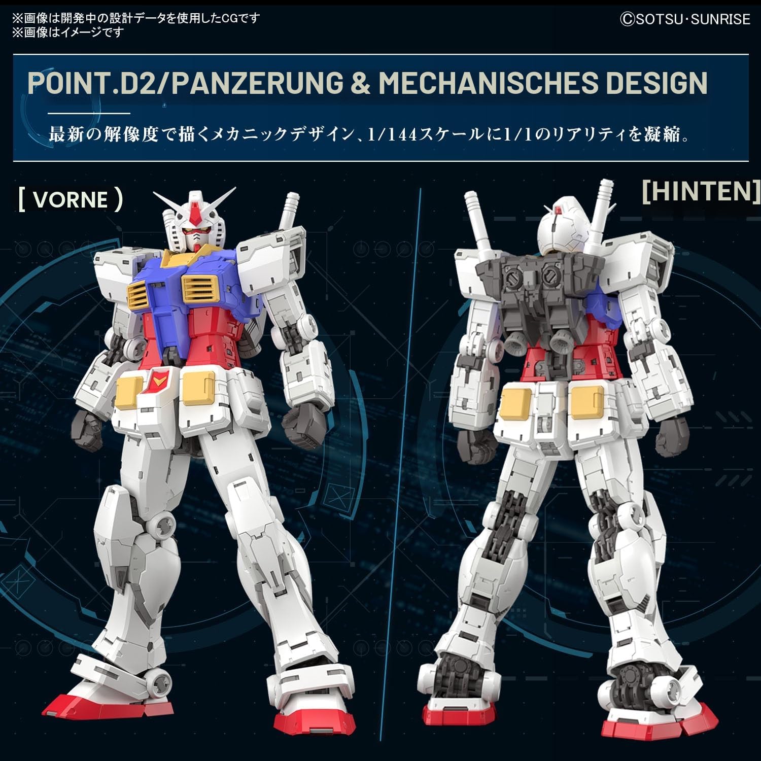 Gundam - RG 1/144 RX-78-2 Gundam Ver. 2.0 - Model Kit