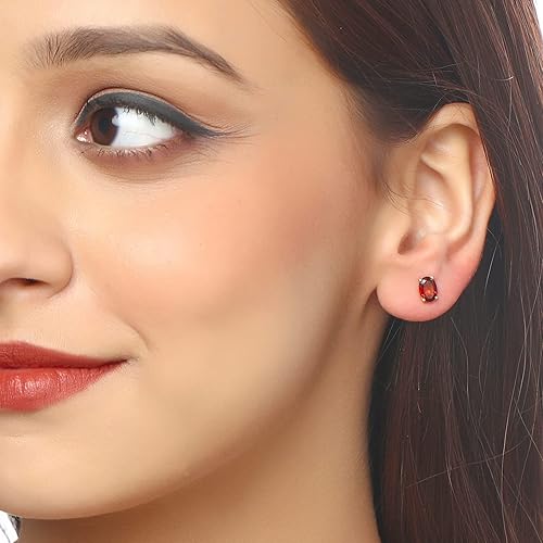 Miniatura 2 de YoTreasure Aretes de oro amarillo de 10 quilates, tanzanita, negro y verde, ónix turquesa, relleno de cristal de rubí Londres, topacio azul,