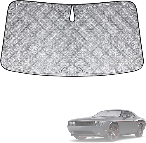 Parasol para parabrisas delantero de 6 capas, ajuste personalizado para Toyota Tundra 2007-2023, protector de visera plegable para ventana