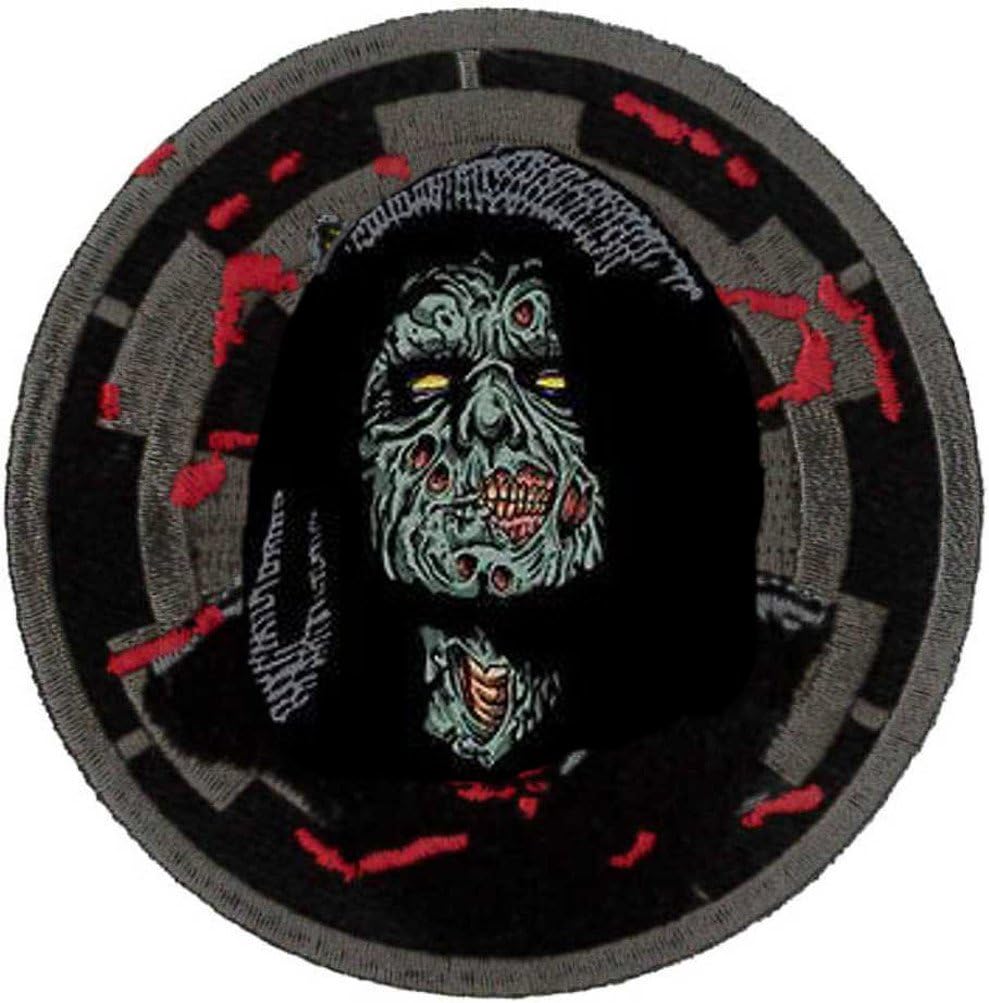 Darth Sidious Zombie Patch 7.5cm Dia - Sew On/Iron On