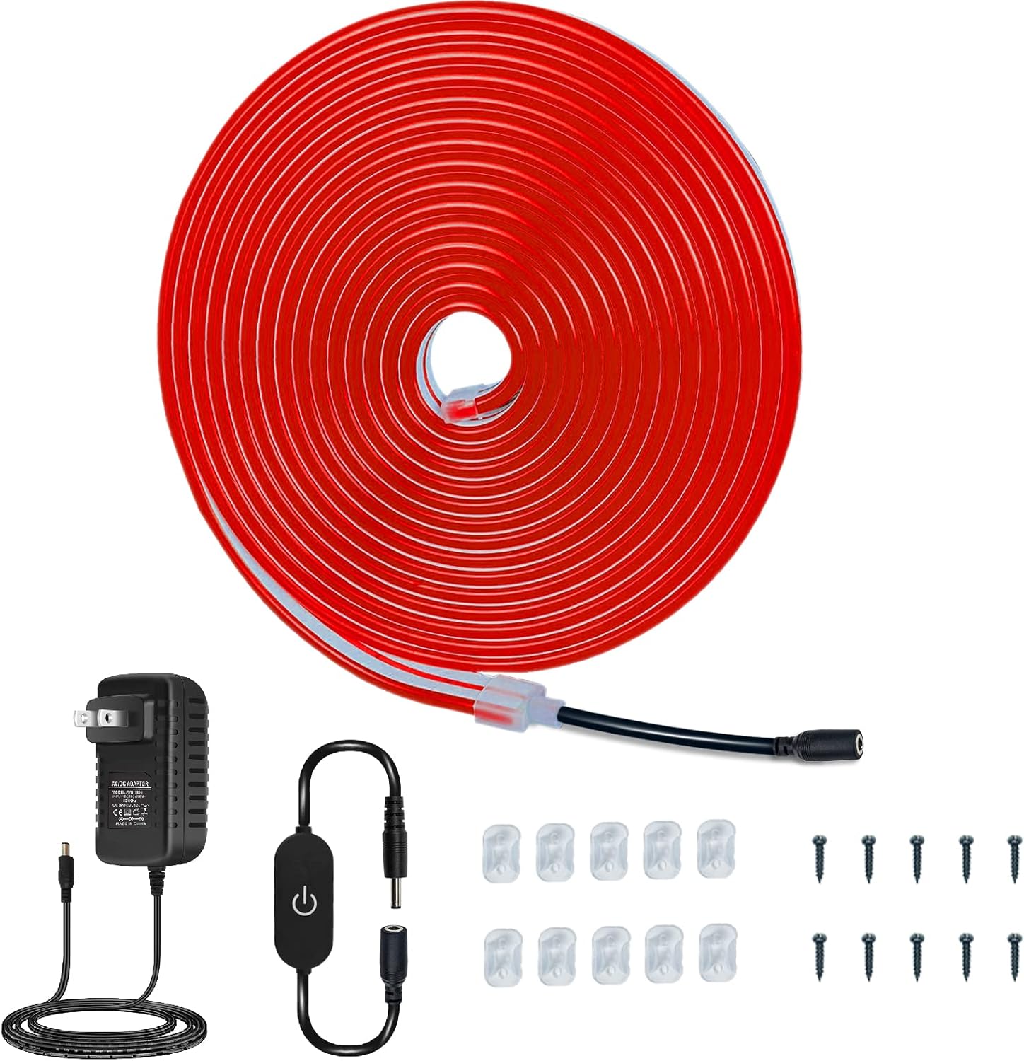 JO.KO LED Silicone Neon Light Strip, Neon Rope Light 12v 16