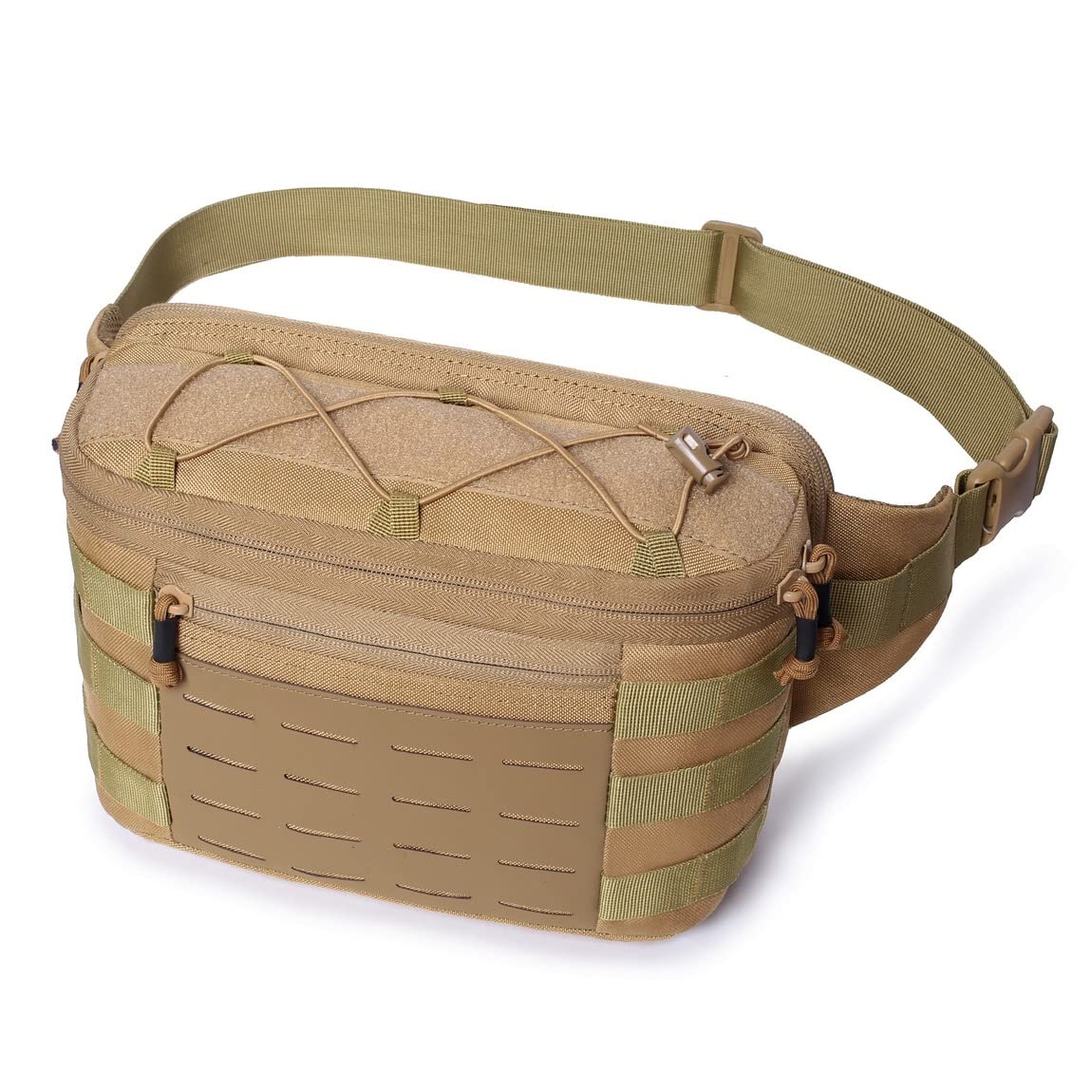 Amazon | ウエストポーチ YUELIJINHYN 防水素材製 多機能 Molle
