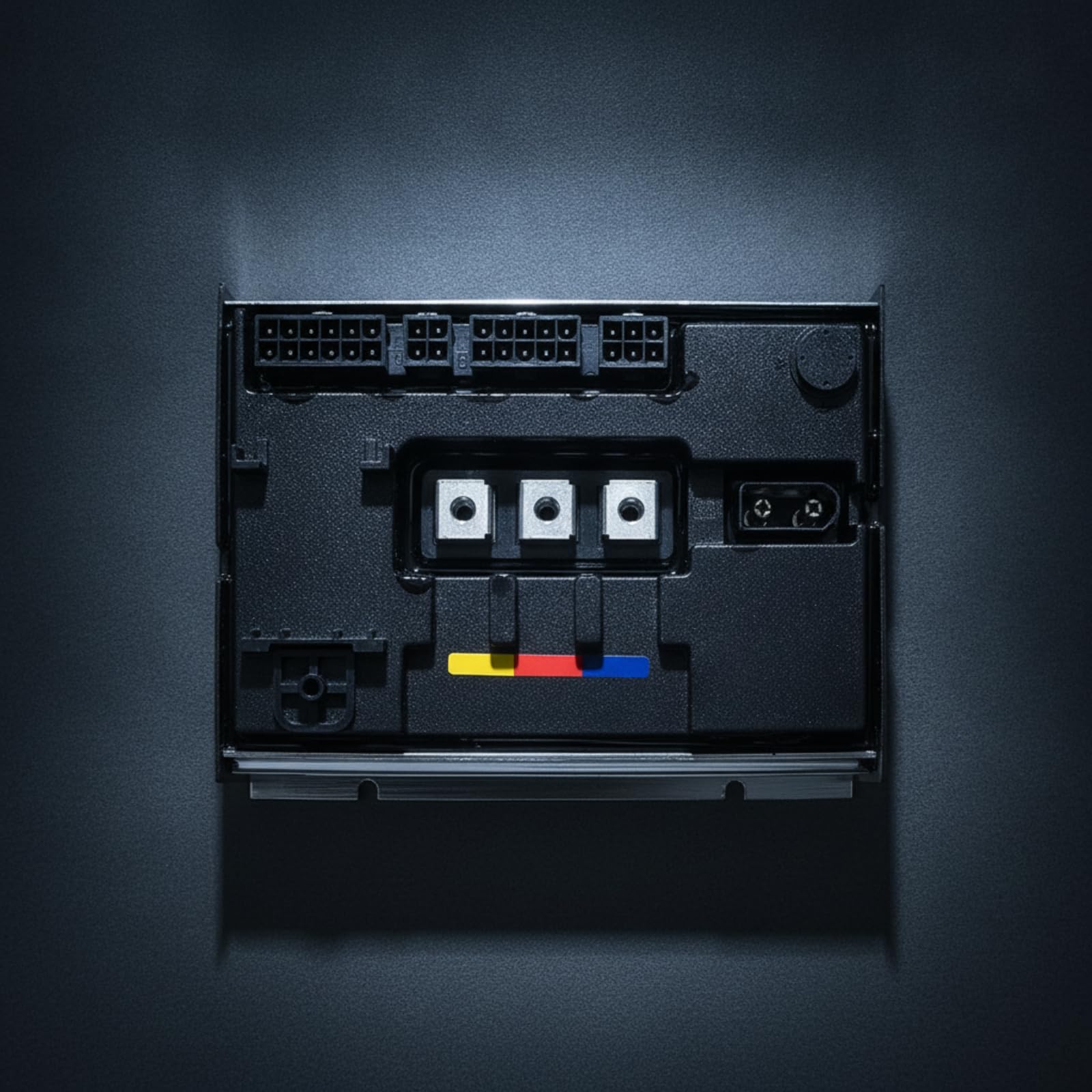 Controlador Patine Eléctrico Compacto Controlador Eléctrico Negro Módulo con Conectores Redondos para Técnicos