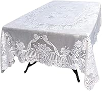 Vista 5 de Alfombra blanca rosa alpina de 8 pulgadas